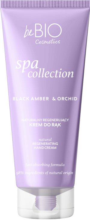 BeBIO, krem do rąk Black Amber, 50 ml