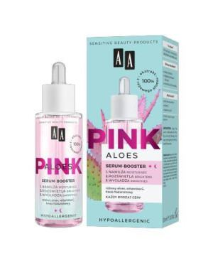 AA ALOES PINK Serum-booster na dzień i na noc, 30 ml