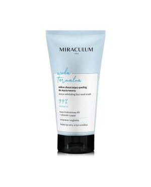 Miraculum Woda Termalna Mikro złuszczający peeling do mycia twarzy, 150 ml