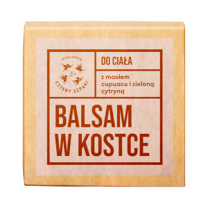 Mydlarnia Cztery Szpaki, Balsam do ciała w kostce, 75 g