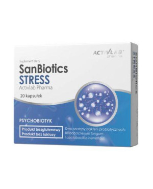 ACTIVLAB PHARMA SanBiotics Stress, 20 kapsułek
