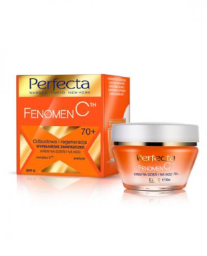 PERFECTA FENOMEN C 70+ Odbudowa i regeneracja, wypełnienie zmarszczek - 50 ml