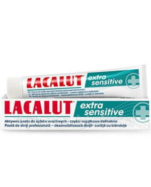 LACALUT EXTRA SENSITIVE Pasta do zębów wrażliwych - 75 ml