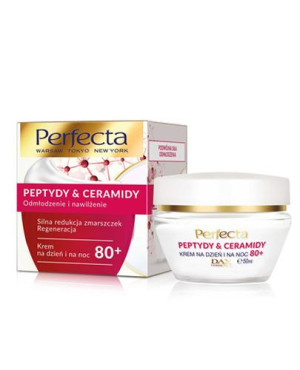 Perfecta Peptydy & Ceramidy Krem na dzień i na noc 80+, 50 ml