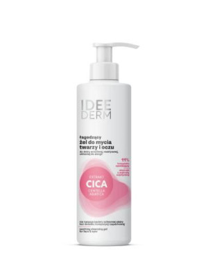 Idee Derm, Łagodzący żel do mycia twarzy i oczu, 220 ml