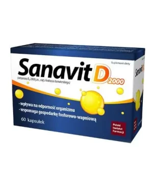 SanaVit D 2000 60 kapsułki
