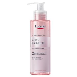 Eucerin Anti-Pigment Żel oczyszczający do twarzy z 2% złuszczającymi kwasami AHA, 400 ml