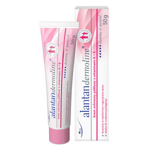 Alantandermoline, półtłusty krem z wit A+ E, 50 g