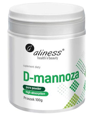 Aliness D-mannoza Proszek, 100 g