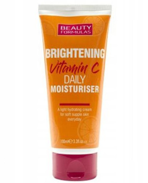 Beauty Formulas Brightening Vitamin C Daily Moisturiser Rozjaśniający krem nawilżający z witaminą C do codziennego użytku, 100 ml