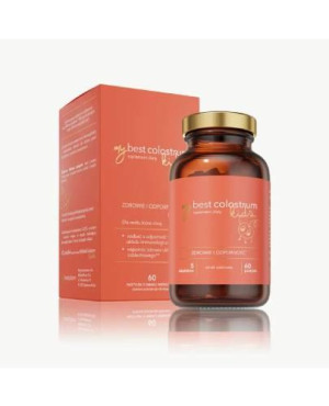 MyBestColostrum Kids smak wiśniowy, pastylki, 60 sztuk