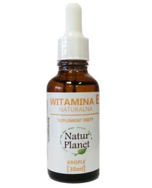 NATUR PLANET Naturalna witamina E - 30 ml