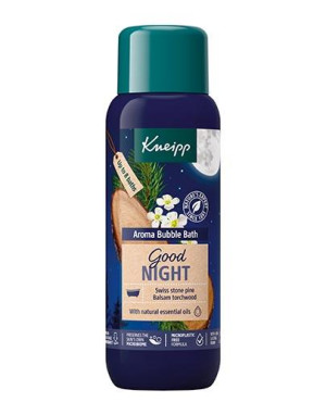 Kneipp® Aromatyczna piana do kąpieli Good Night Szwajcarska pinia i Amyris, 400 ml