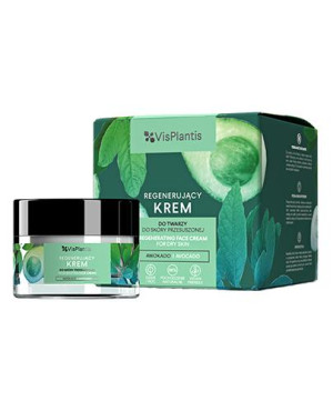 Vis Plantis Regenerujący Krem do twarzy do skóry przesuszonej z Avokado, 50 ml