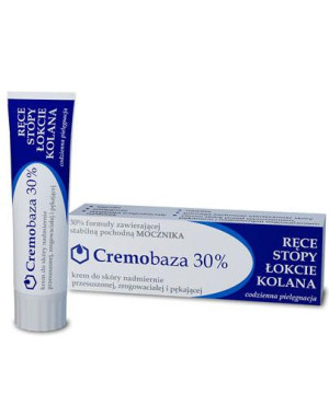 Cremobaza 30%, krem zmiękczająco-nawilżający z mocznikiem, 30 g