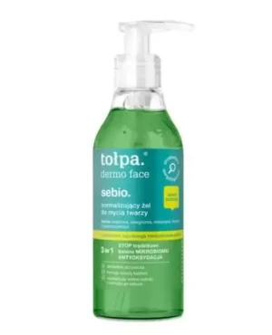 Tołpa Dermo Face Sebio normalizujący żel do mycia twarzy 195 ml