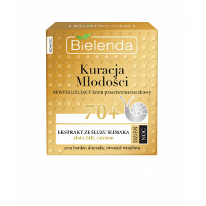 Bielenda Kuracja Młodości Rewitalizujący krem przeciwzmarszczkowy 70+, 50 ml