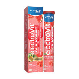 Activlab Pharma Electrovit dla kobiet, smak arbuzowy, tabletki musujące, 20 sztuk