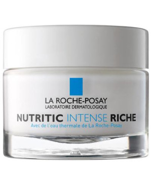 LA ROCHE-POSAY NUTRITIC INTENSE RICHE, intensywna pielęgnacja odżywczo-regenerująca dla skóry bardzo suchej, 50 ml
