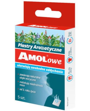 Amolowe plastry aromatyczne, 5 sztuk