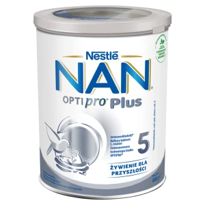Nestle Nan OptiPro Plus 5 Produkt na bazie mleka dla małych dzieci po 2,5. roku życia, 800 g