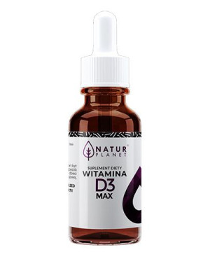 Natur Planet Witamina Max D3 Krople, 30 ml