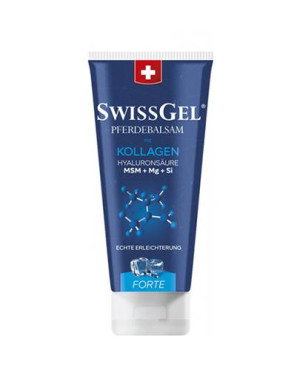 SwissGel Kollagen Forte, końska maść z kolagenem morskim chłodząca, 200 ml