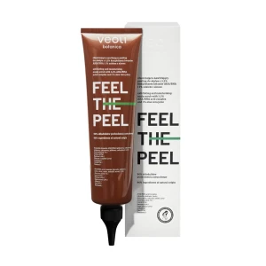 Veoli Botanica Feel The Peel Złuszczająco-nawilżający peeling do skalpu z 3,2% kompleksem kwasów AHA/BHA i 1% sokiem z aloesu, 150 ml