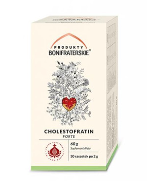 Produkty Bonifraterskie Cholestofratin Forte, saszetki, 30 sztuk