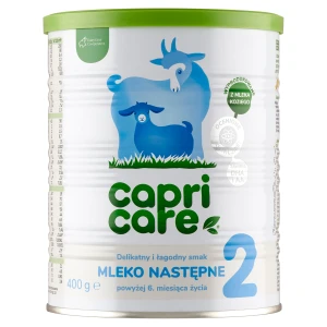 Capricare 2, mleko w proszku następne oparte na mleku kozim, od 6. miesiąca życia, 400 g