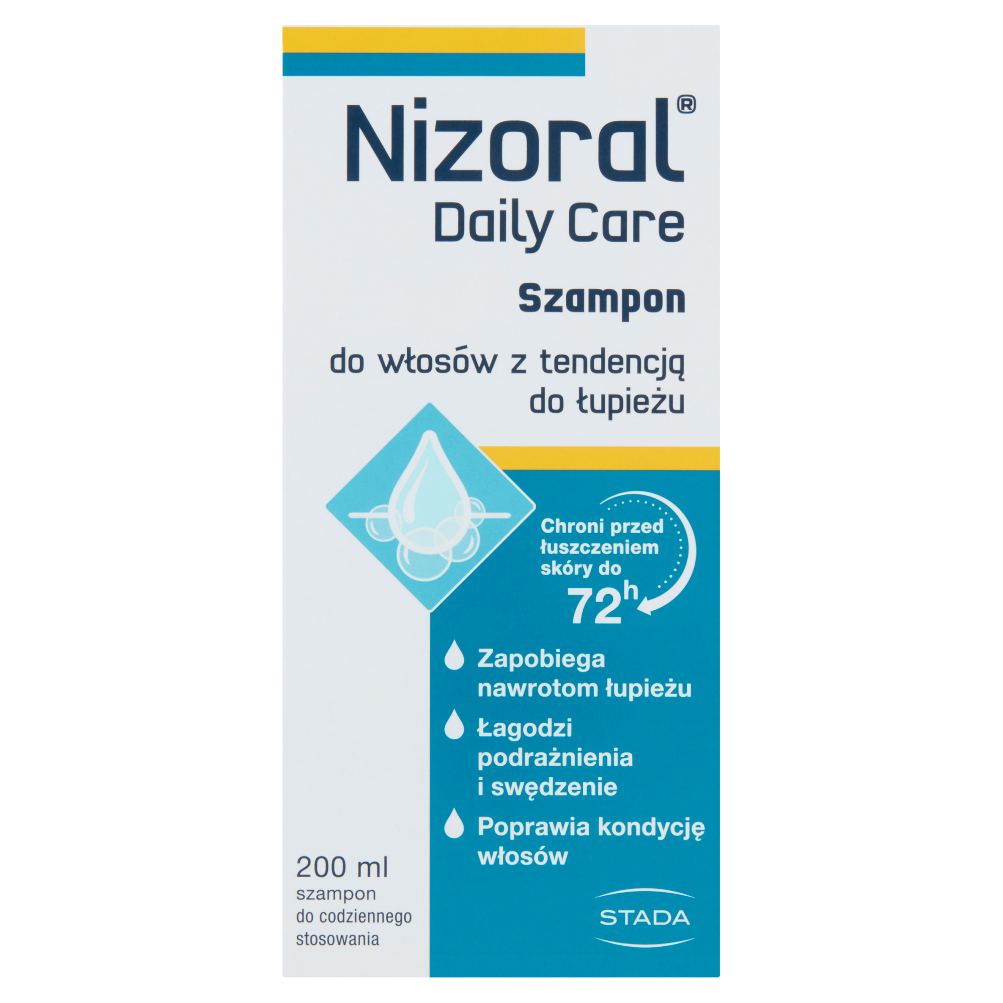 Nizoral Daily Care, szampon do włosów z tendencją do łupieżu, 200 ml