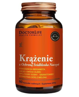 Doctor Life Krążenie, 60 kaps., na serce i układ krążenia, cena, opinie, właściwości