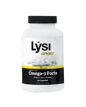 Lysi, Sport Omega 3 Forte 1000 mg, kapsułki, 120 sztuk