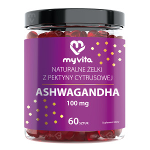 MyVita Ashwagandha Żelki, 60 sztuk