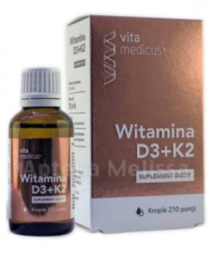VitaMedicus witamina D3 2000IU + K2 MK-7 50mcg 29,4 ml