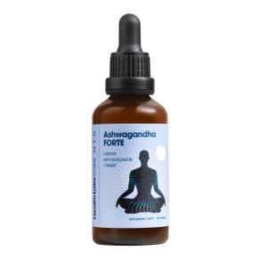 Health Labs Care, Men Ashwagandha Forte smak mango, płyn, 45 ml