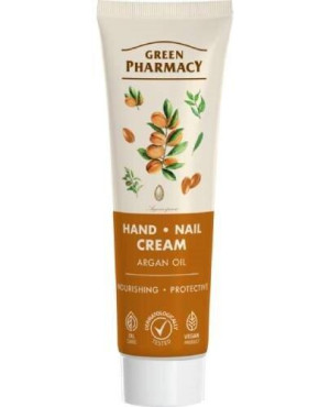 Green Pharmacy Krem do rąk i paznokci Olej arganowy, 100 ml