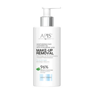 Apis Home Terapis, nawilżający żel do mycia twarzy z kwasem hialuronowym, 300 ml