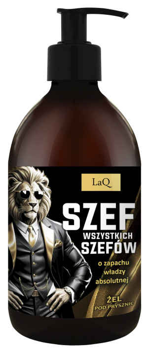 LaQ, żel pod prysznic Szef wszystkich szefów, 500 ml