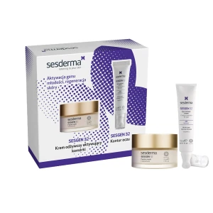 Sesderma, Zestaw Sesgen 32, Krem do twarzy, 50 ml + Krem kontur oczu, 15 ml