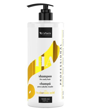 VisPlantis Professional Szampon do włosów z kwasem hialuronowym, włosy kręcone, 1000 ml