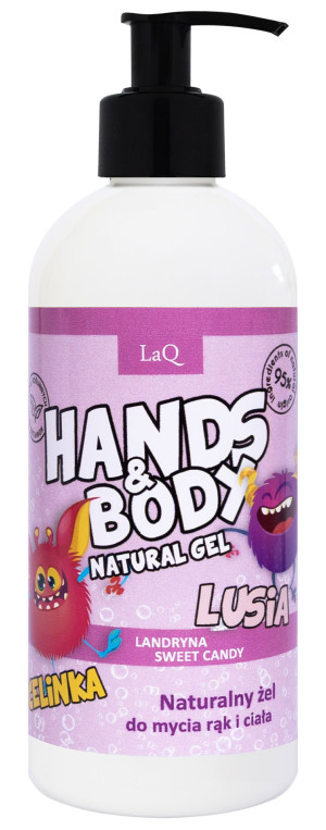 LaQ, żel do mycia dla dzieci Landryna, 300 ml