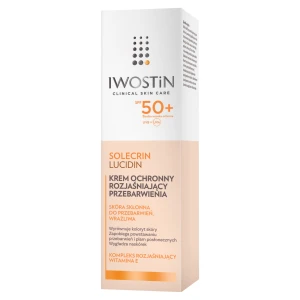 IWOSTIN SOLECRIN LUCIDIN Hipoalergiczny krem na przebarwienia do skóry wrażliwej SPF50+, 50 ml