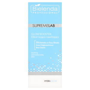 Bielenda Professional Supremelab Hydra Glow, eliksir kojąco-nawilżający glow booster, 30 ml