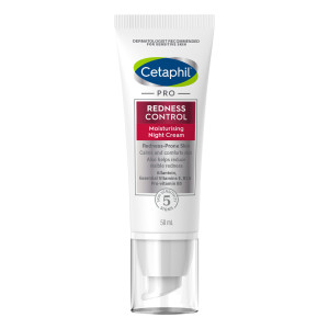 Cetaphil Pro Redness Control, nawilżający krem na noc, 50 ml