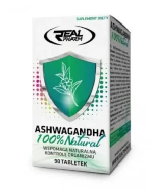 Real Pharm Ashwagandha 100% natural 90 tabletek