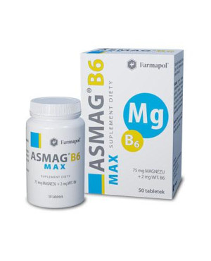 Asmag B6 Max, tabletki, 50 sztuk