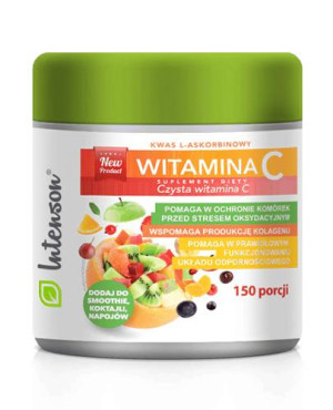 INTENSON Czysta witamina C - 150 g - cena, opinie, dawkowanie