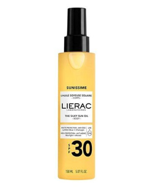 Lierac Sunissime Jedwabisty olejek ochronny do ciała SPF 30, 150 ml