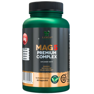 Lanco Mag5 Premium Complex, kapsułki, 60 sztuk